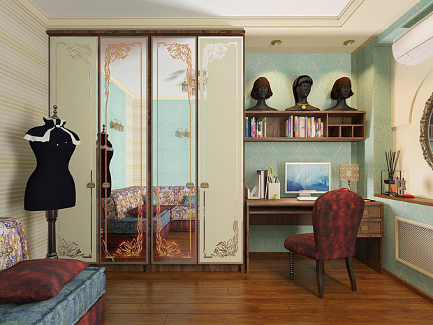 Фото из портфолио Четырехкомнатная квартира – фотографии дизайна интерьеров на INMYROOM