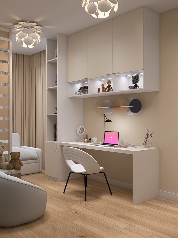 Фото из портфолио  г. Санкт-Петербург. Частичный проект двух детских и спальни – фотографии дизайна интерьеров на INMYROOM