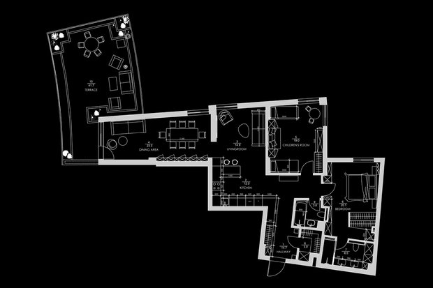 Фото из портфолио 71D APARTMENT – фотографии дизайна интерьеров на INMYROOM