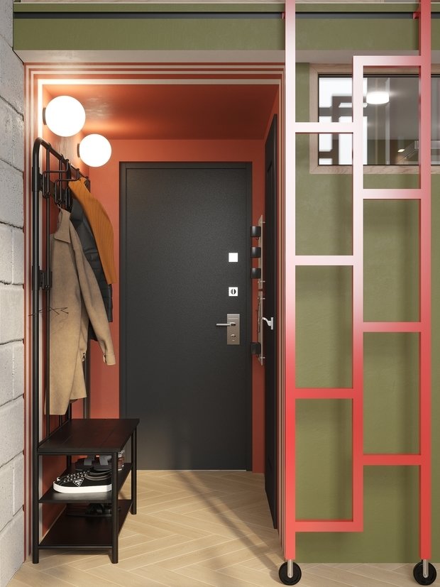 Фото из портфолио Coliving в городе Самара – фотографии дизайна интерьеров на INMYROOM