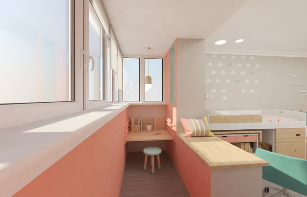 Фото из портфолио Дизайн детской "Рыбки и Трансформеры" – фотографии дизайна интерьеров на INMYROOM