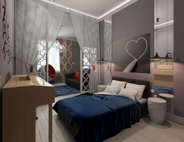 Фотография: Спальня в стиле Современный – фото на INMYROOM