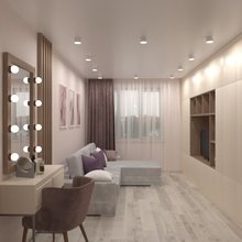 Фото из портфолио Дизайн интерьера однокомнатной квартиры – фотографии дизайна интерьеров на INMYROOM