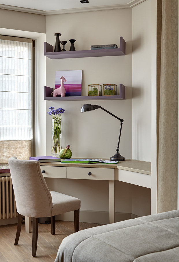 Фото из портфолио Квартира в Москве, "Времена года", 2015г – фотографии дизайна интерьеров на INMYROOM