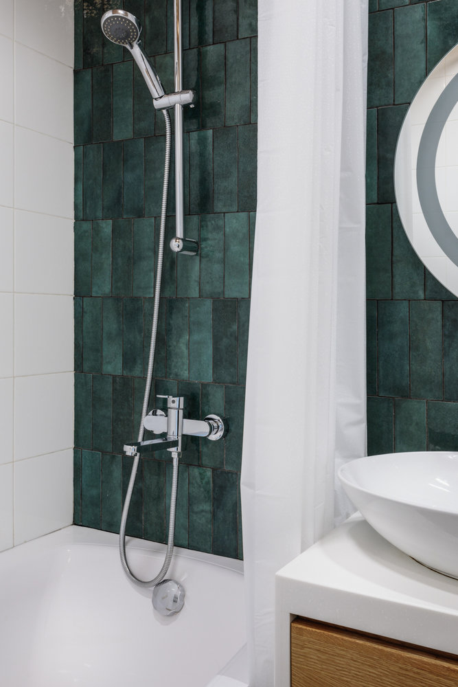 Фотография: Ванная в стиле Современный, Лофт, Квартира, Проект недели, Зеленоград, 2 комнаты, 40-60 метров, Наталья Купрейчук – фото на INMYROOM