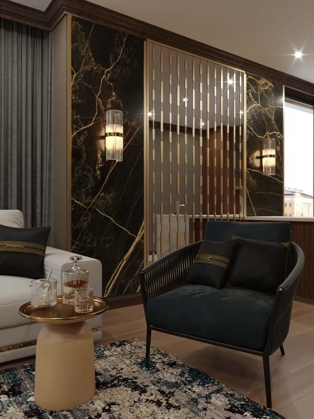 Фото из портфолио Гостиная в Санкт-Петербурге – фотографии дизайна интерьеров на INMYROOM