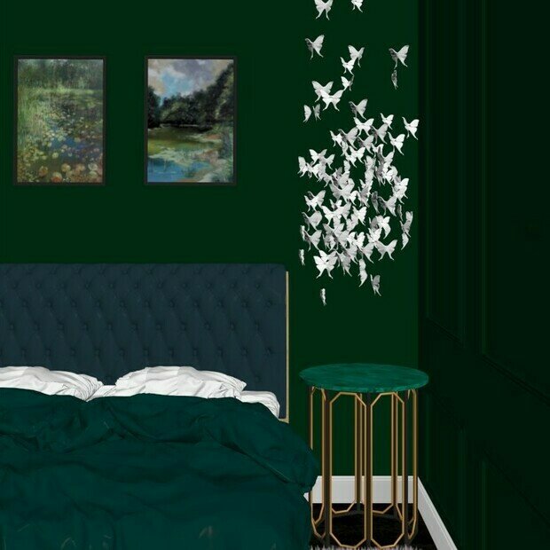Фото из портфолио Такие разные спальни – фотографии дизайна интерьеров на INMYROOM