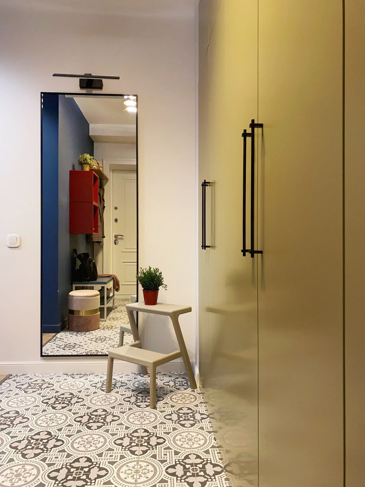 Фотография: Прихожая в стиле Современный, Квартира, Проект дня, Красногорск, 2 комнаты, 40-60 метров, One Line Design – фото на INMYROOM