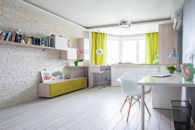 Фото из портфолио Квартира-студия – фотографии дизайна интерьеров на INMYROOM