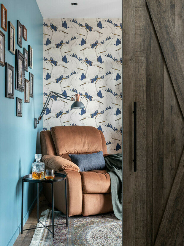 Фотография: Кабинет в стиле Современный, Эклектика, Винтажный, Проект недели – фото на INMYROOM