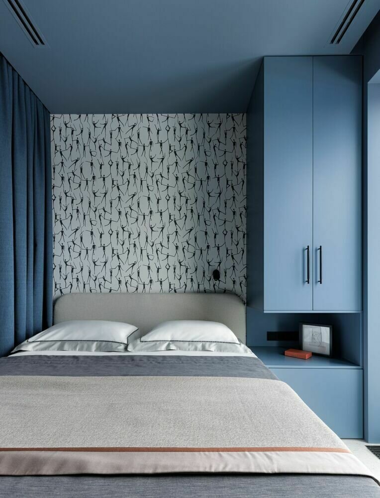 Фотография: Спальня в стиле Современный, Минимализм, Квартира, Студия, Проект дня, Москва, до 40 метров, современные интерьеры – фото на INMYROOM Фотография: Спальня в стиле Современный, Минимализм, Квартира, Студия, Проект дня, Москва, до 40 метров, современные интерьеры – фото на INMYROOM