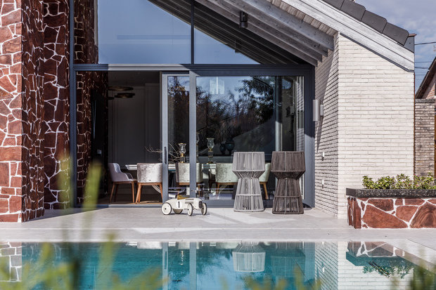 Фотография: Терраса в стиле Современный, Эклектика, Дом, Проект дня, Дом и дача, 4 и больше, Более 90 метров, Эксклюзивные проекты, Chado – фото на INMYROOM