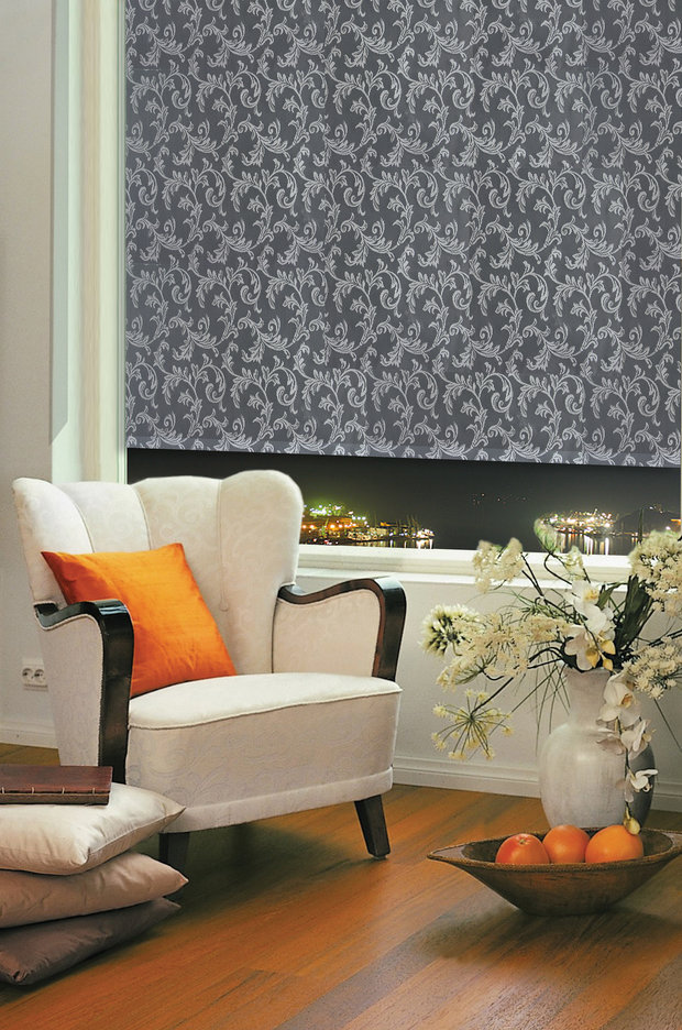 Фото из портфолио Рулонные шторы – фотографии дизайна интерьеров на INMYROOM