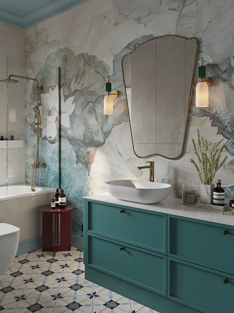 Фотография: Ванная в стиле Современный, Классический, Квартира, Проект дня, Санкт-Петербург, 40-60 метров, Юлия Бабинцева, YUHOME design – фото на INMYROOM Фотография: Ванная в стиле Современный, Классический, Квартира, Проект дня, Санкт-Петербург, 40-60 метров, Юлия Бабинцева, YUHOME design – фото на INMYROOM