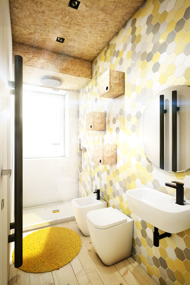 Фотография: Ванная в стиле Лофт – фото на InMyRoom.ru