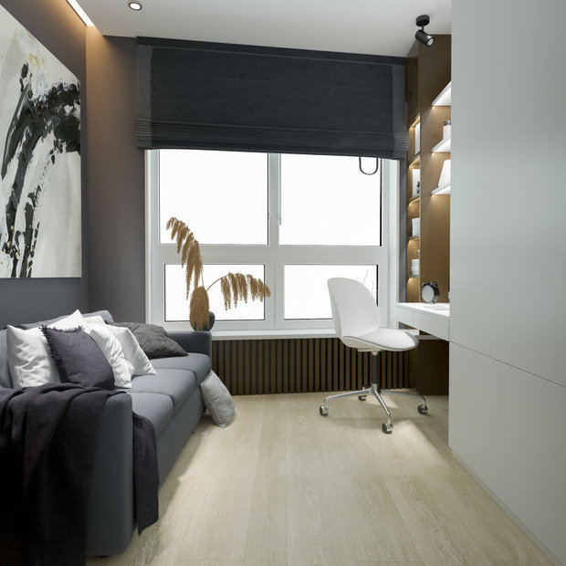 Фото из портфолио Квартира 58 кв.м – фотографии дизайна интерьеров на INMYROOM