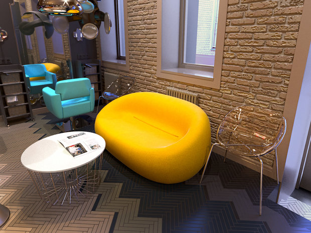 Фото из портфолио Cалон красоты в историческом центре Москвы – фотографии дизайна интерьеров на INMYROOM