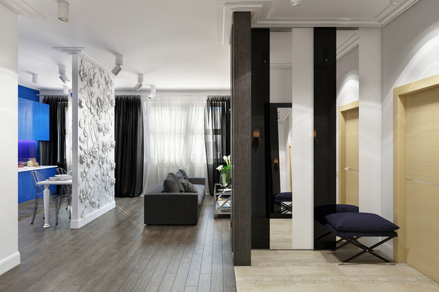 Фото из портфолио Проект двушки в стиле арт-деко – фотографии дизайна интерьеров на INMYROOM