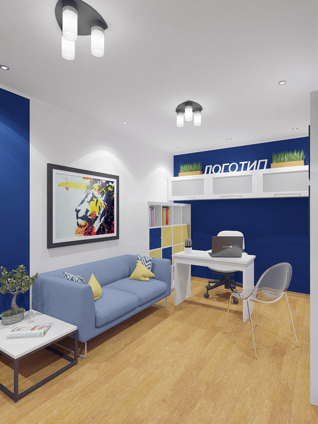 Фото из портфолио Дизайн интерьера юридического кабинета. – фотографии дизайна интерьеров на INMYROOM