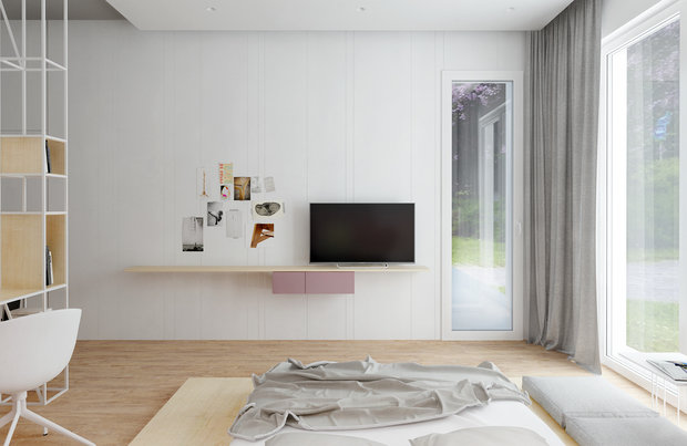 Фото из портфолио Алма-Ата 4-К – фотографии дизайна интерьеров на INMYROOM