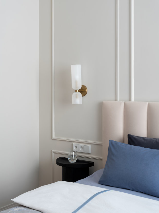 Фотография: Спальня в стиле Минимализм, Современный, Квартира, Проект недели, Москва, 1 комната, 40-60 метров, Светлана Пичугина – фото на INMYROOM