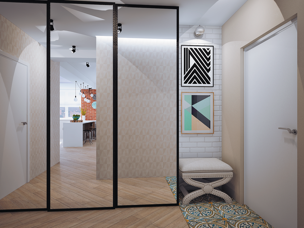 Фото из портфолио Уютный Лофт – фотографии дизайна интерьеров на INMYROOM