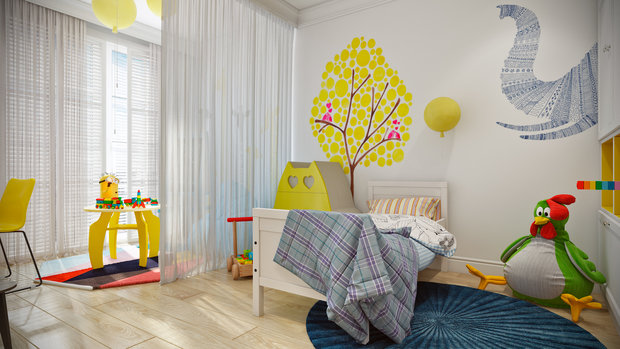 Фото из портфолио Скандинавская эклектика – фотографии дизайна интерьеров на INMYROOM