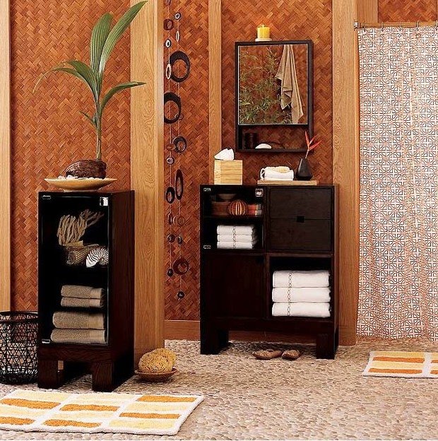 Фото из портфолио Мозаика из морской гальки в интерьере Восточный Фьюжн – фотографии дизайна интерьеров на INMYROOM