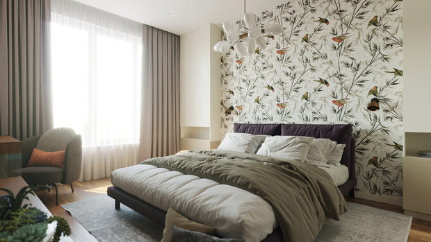 Фото из портфолио ЖК Vavilove – фотографии дизайна интерьеров на INMYROOM