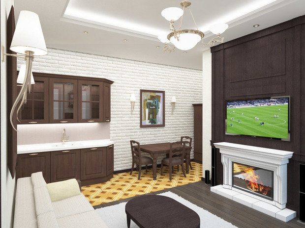 Фото из портфолио Стильный модерн в интерьере – фотографии дизайна интерьеров на INMYROOM