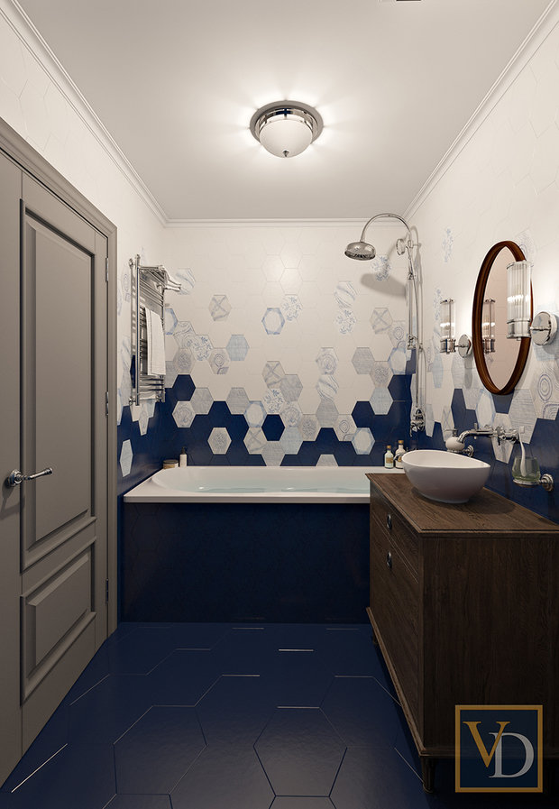 Фото из портфолио Квартира в стиле Фьюжн – фотографии дизайна интерьеров на INMYROOM