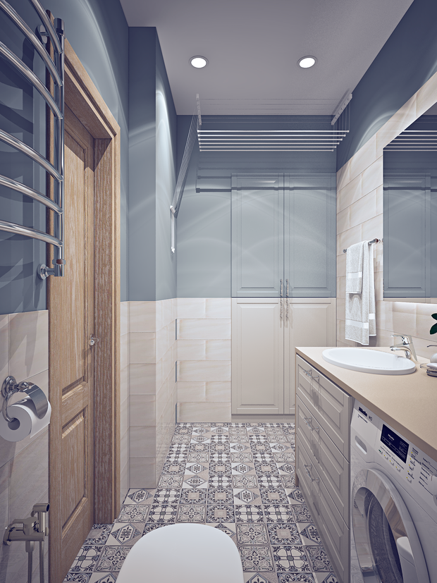 Фото из портфолио 90м2 Timeless – фотографии дизайна интерьеров на INMYROOM