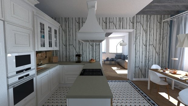 Фото из портфолио Дом в котором всегда лето – фотографии дизайна интерьеров на INMYROOM