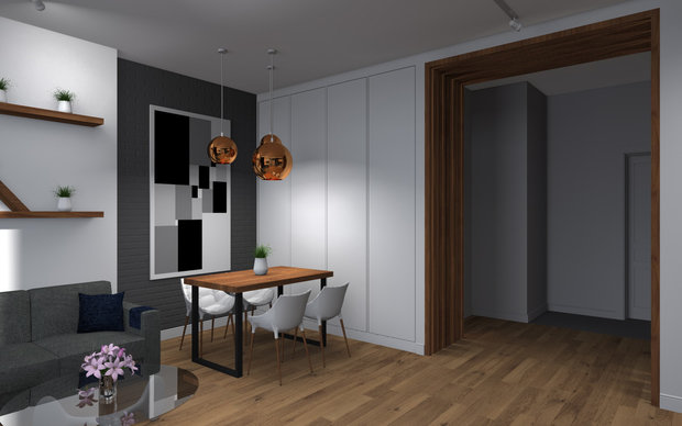 Фото из портфолио Кухня-гостиная – фотографии дизайна интерьеров на INMYROOM