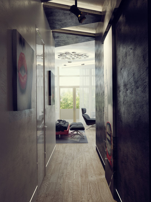Фото из портфолио красное и черное – фотографии дизайна интерьеров на INMYROOM