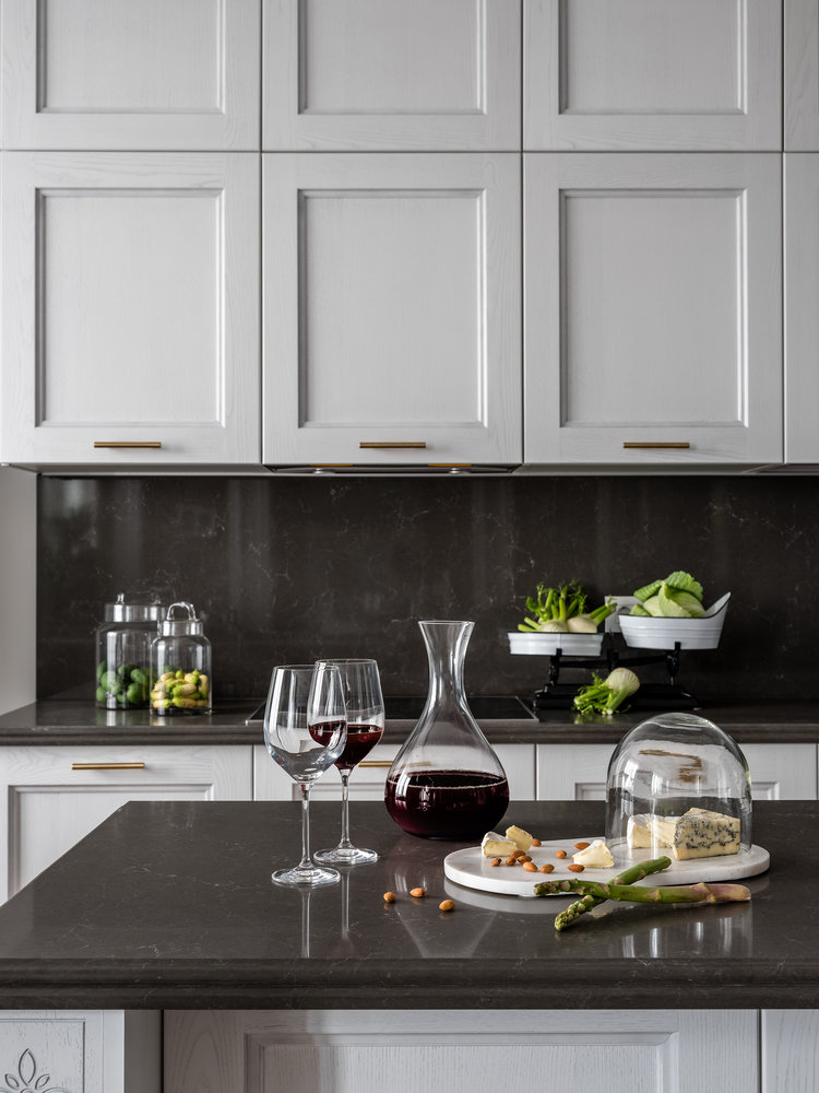 Фотография: Кухня и столовая в стиле Классический, Современный, Квартира, Проект дня, Одинцово, Мария Рублева, 3 комнаты, Более 90 метров, Эксклюзивные проекты – фото на INMYROOM