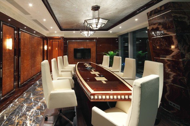 Фото из портфолио Офис в Москва-Сити – фотографии дизайна интерьеров на INMYROOM