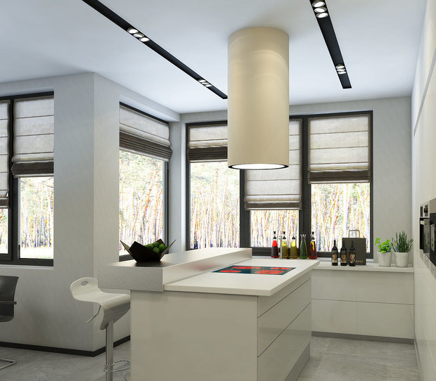 Фото из портфолио Современный дизайн в элитном коттеджном городке – фотографии дизайна интерьеров на INMYROOM