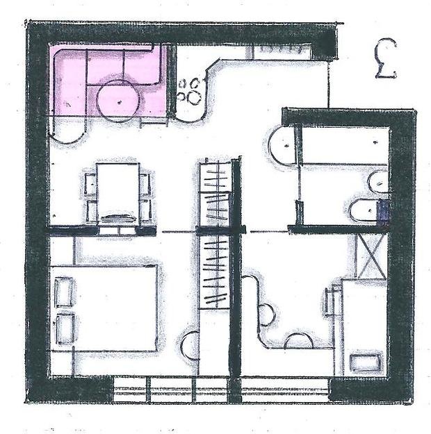 Фото из портфолио Мои перепланировки – фотографии дизайна интерьеров на INMYROOM