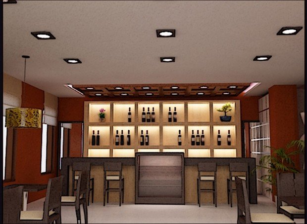 Фото из портфолио Эко-Кафе "UNIQUE Organic Bar" – фотографии дизайна интерьеров на INMYROOM