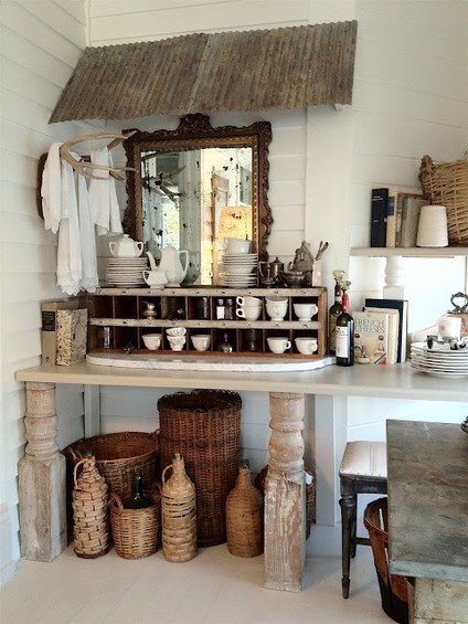 Фотография: Кухня и столовая в стиле Прованс и Кантри, Дом, Интерьер комнат – фото на INMYROOM