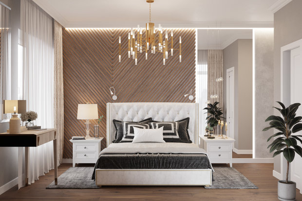 Фото из портфолио ЖК «Life Кутузовский» 90 кв.м. – фотографии дизайна интерьеров на INMYROOM