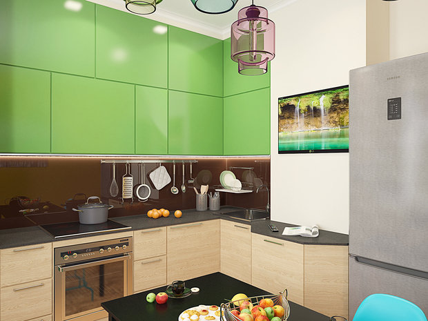 Фотография: Кухня и столовая в стиле Современный, Эко – фото на INMYROOM