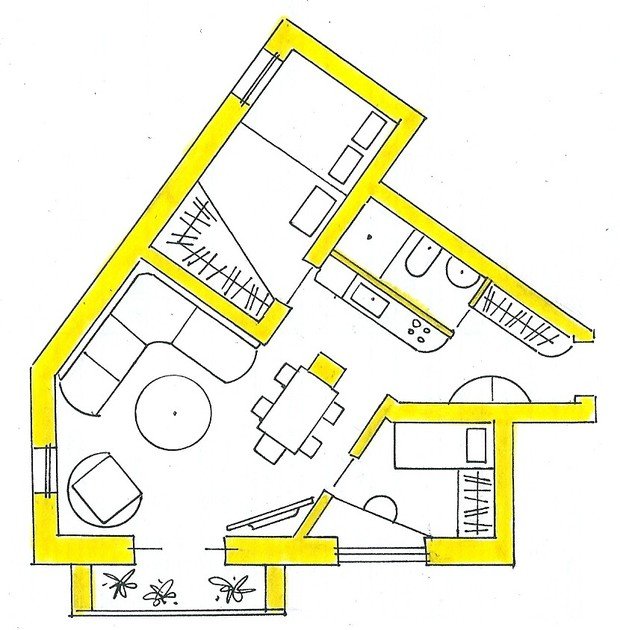 Фото из портфолио Мои перепланировки – фотографии дизайна интерьеров на INMYROOM