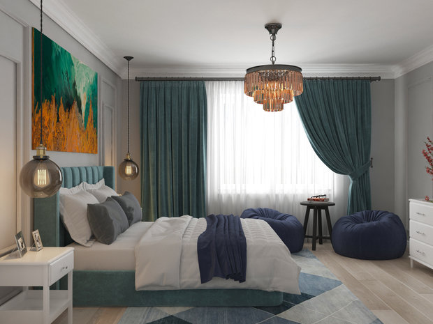 Фото из портфолио Двухуровневая Квартира в Академгородке  – фотографии дизайна интерьеров на INMYROOM