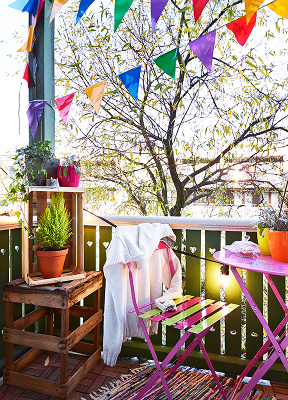 Фотография: Балкон, Терраса в стиле , Скандинавский, Малогабаритная квартира, Квартира, Дома и квартиры – фото на INMYROOM