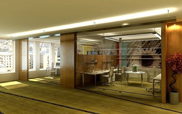 Фото из портфолио Офис консалтинговой компании – фотографии дизайна интерьеров на INMYROOM