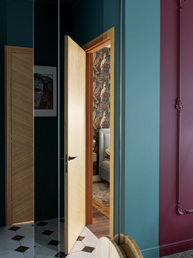 Фотография: Прихожая в стиле Современный, Эклектика, Квартира, Проект недели, Минск, Блочный дом, 3 комнаты, 60-90 метров, Екатерина Кузькова – фото на INMYROOM