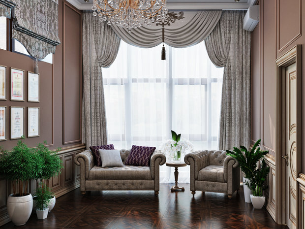 Фото из портфолио Офис в классическом стиле в Крыму – фотографии дизайна интерьеров на INMYROOM