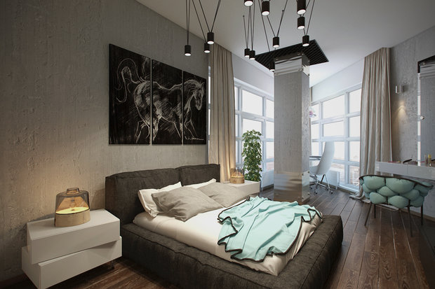 Фото из портфолио Bed room – фотографии дизайна интерьеров на INMYROOM